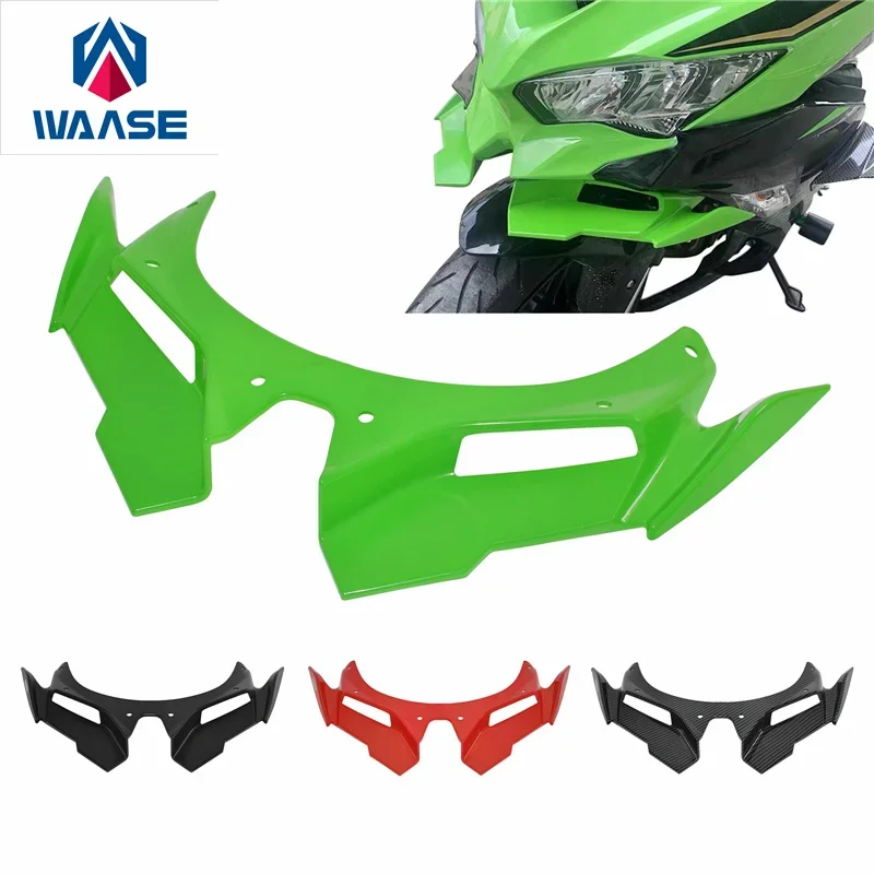 

Waase для Kawasaki Ninja ZX-25R ZX25R 2021 2022 2023 2024 переднее колесо брызговик нос конус удлинитель крышки капота