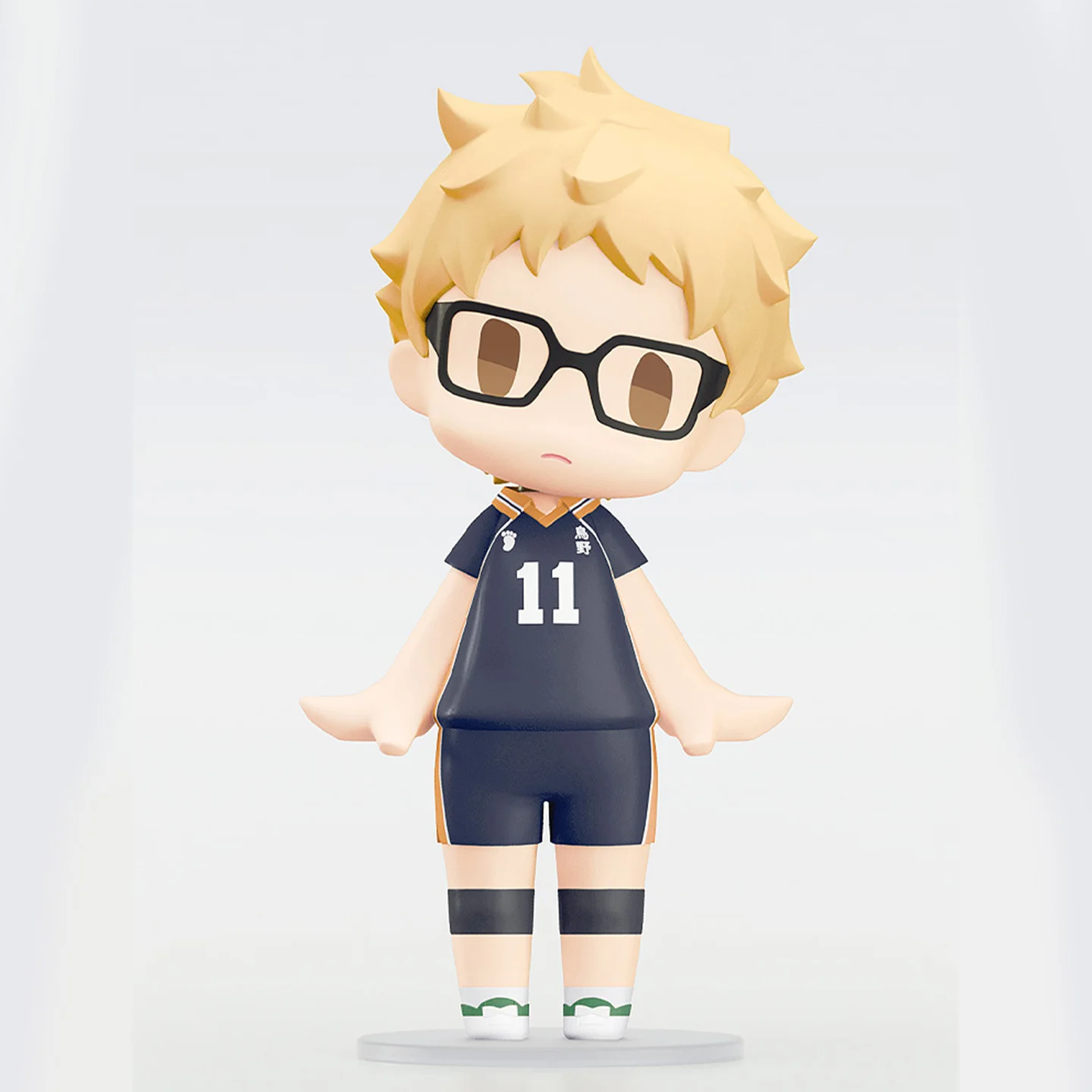 تمثال GSC للكرة الطائرة للأولاد Hello Sun Kazehaya Adow Mountain Fei Yang بمخلب واحد inding Moon Island ng Q Version