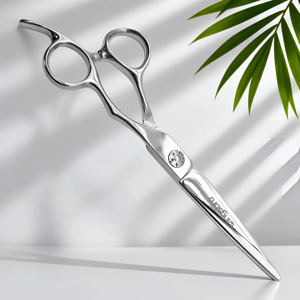 Wingsbro 6,5' Professionelle Friseurschere Haarausdünnungsschere Schneideschere mit Zähnen – Detail 5