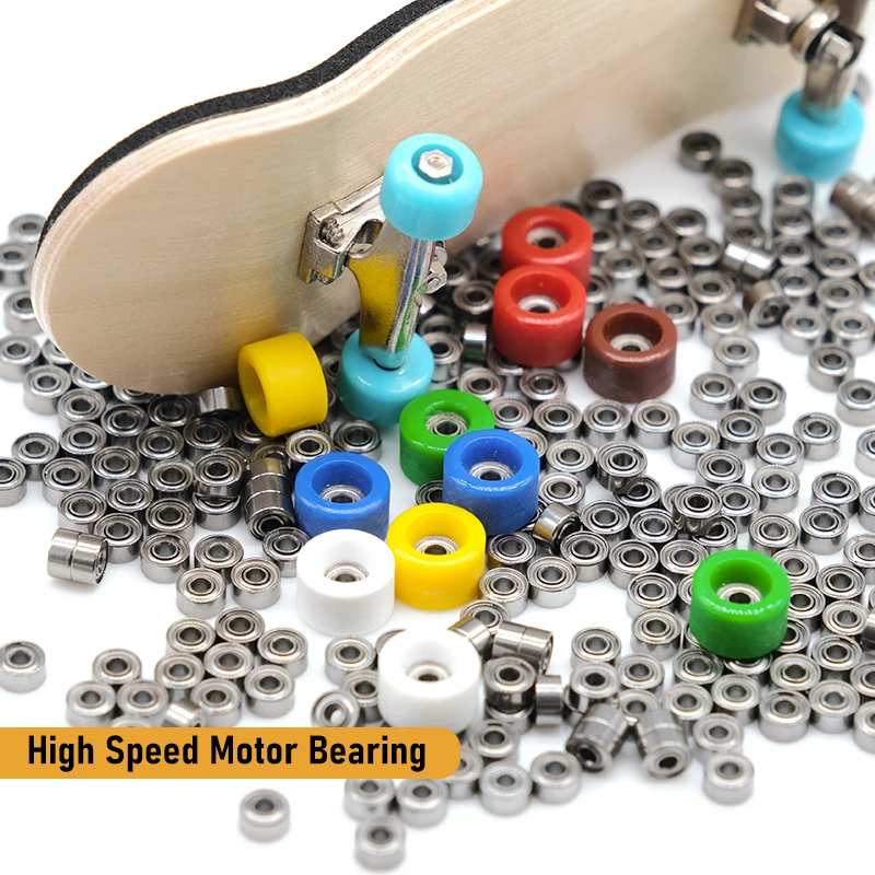 10Pcs High Quality Fingerboard Bearing  681Xzz 1.5x4x2mm Bearings for Fingerboard Truck Toy 681Xzz  ABEC-9 Smooth Quiet