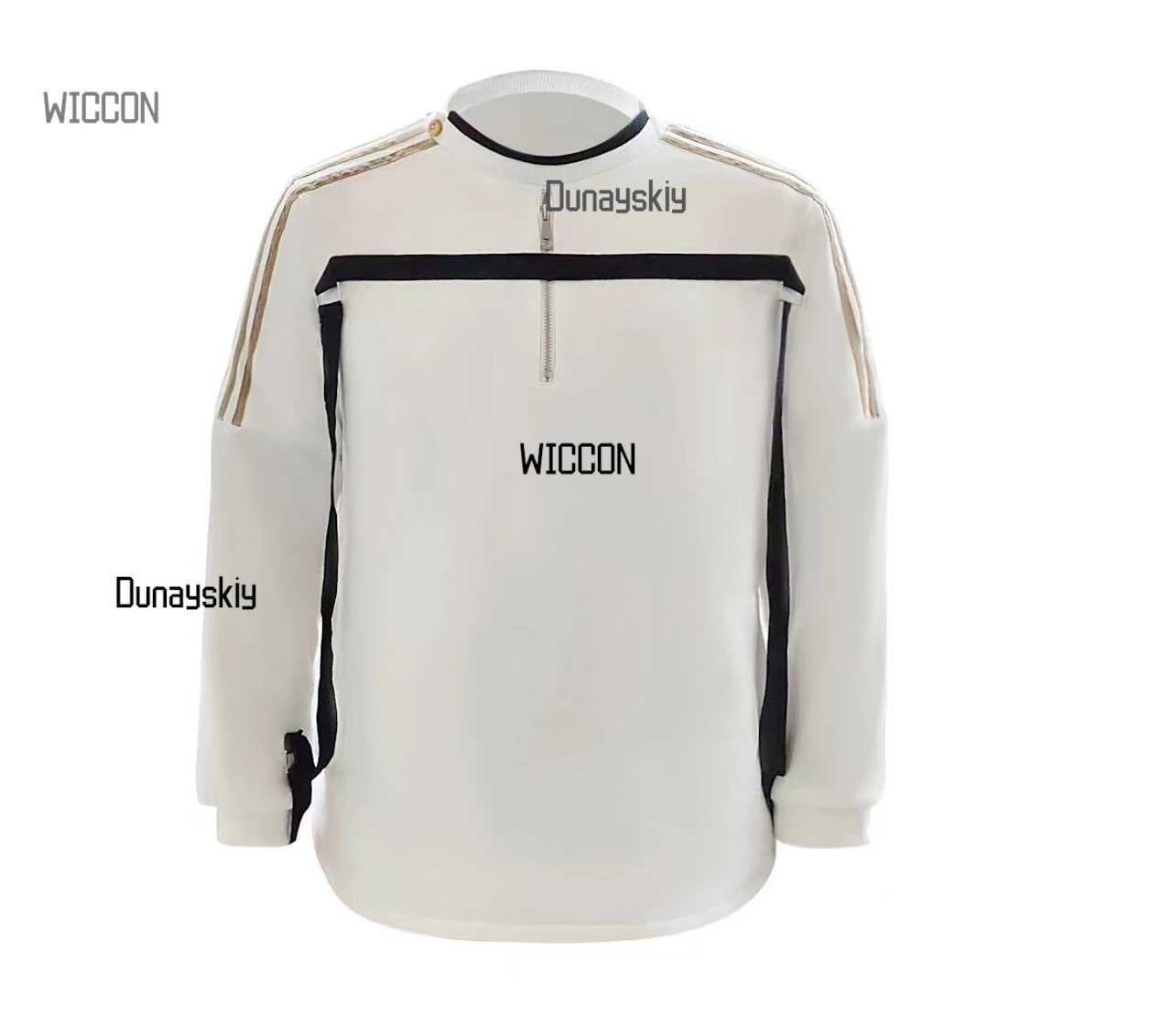 Caleb Game Love And Deepspace Cosplay Costume White Sweatshirt Top Black Belt Necklace For Man Women Girl Halloween Party Cos