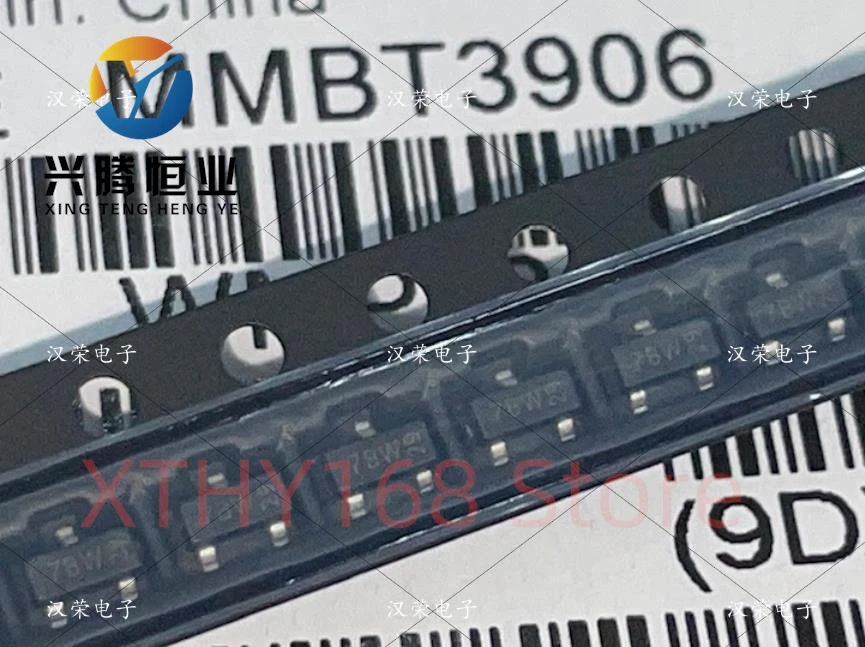 50PCS PMBS3906 MMBT3906 PMBT3906 SOT-23 Marking W06 t06 S2A W2A 7BW SMD transistor
