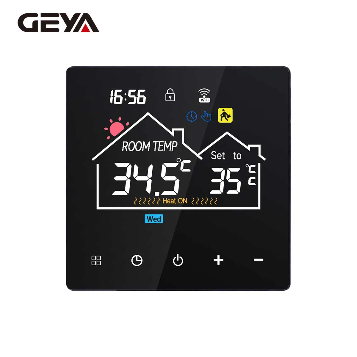 

TUYA Smart WIFI Floor Heating Thermostat Gas Wall-mounted Stove Thermostat Water Floor Heating Thermostat With Linkage Function