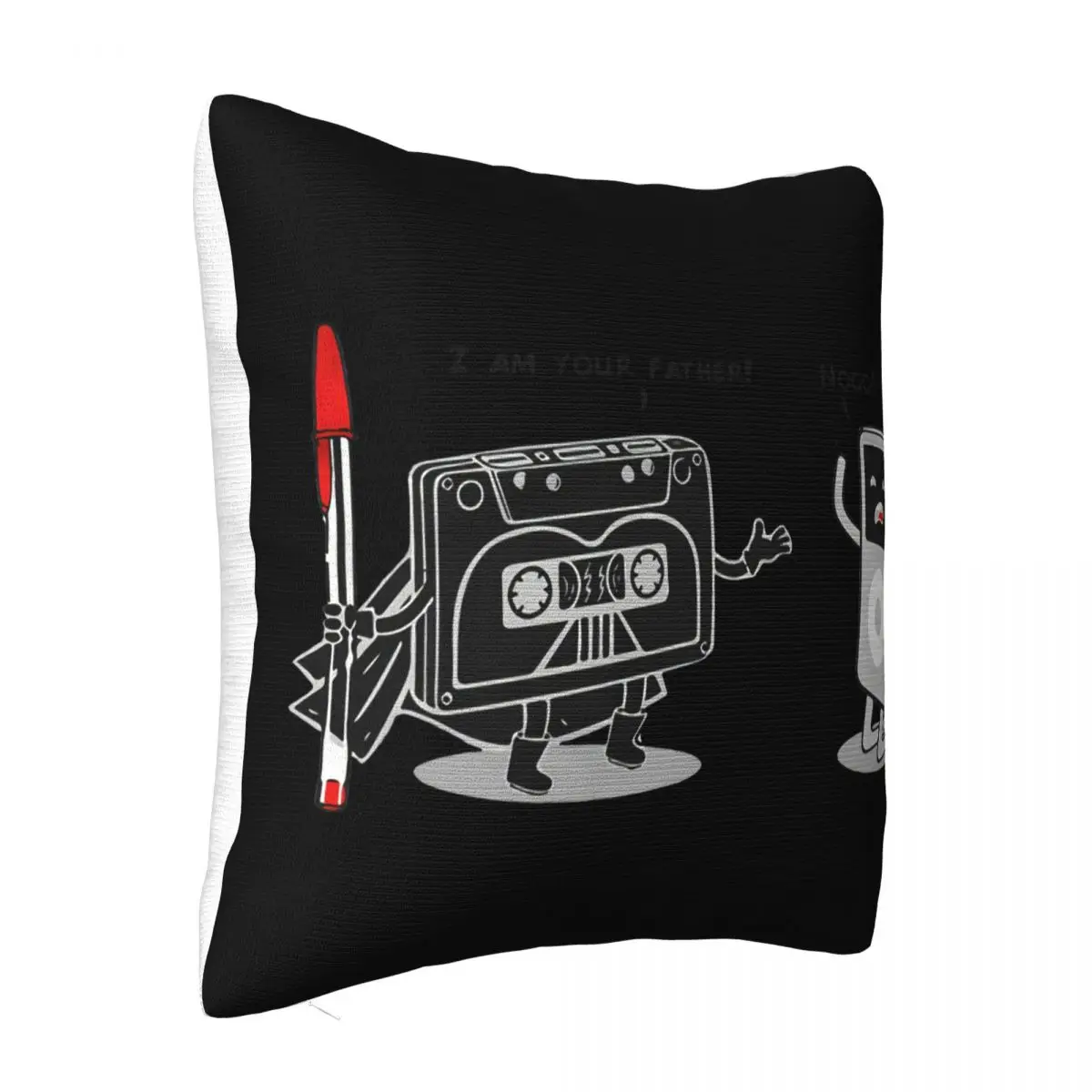 I Am Your Father Nooo Top Ipod Funny Music Player Cassette Pen Rewind Female Pillow Case