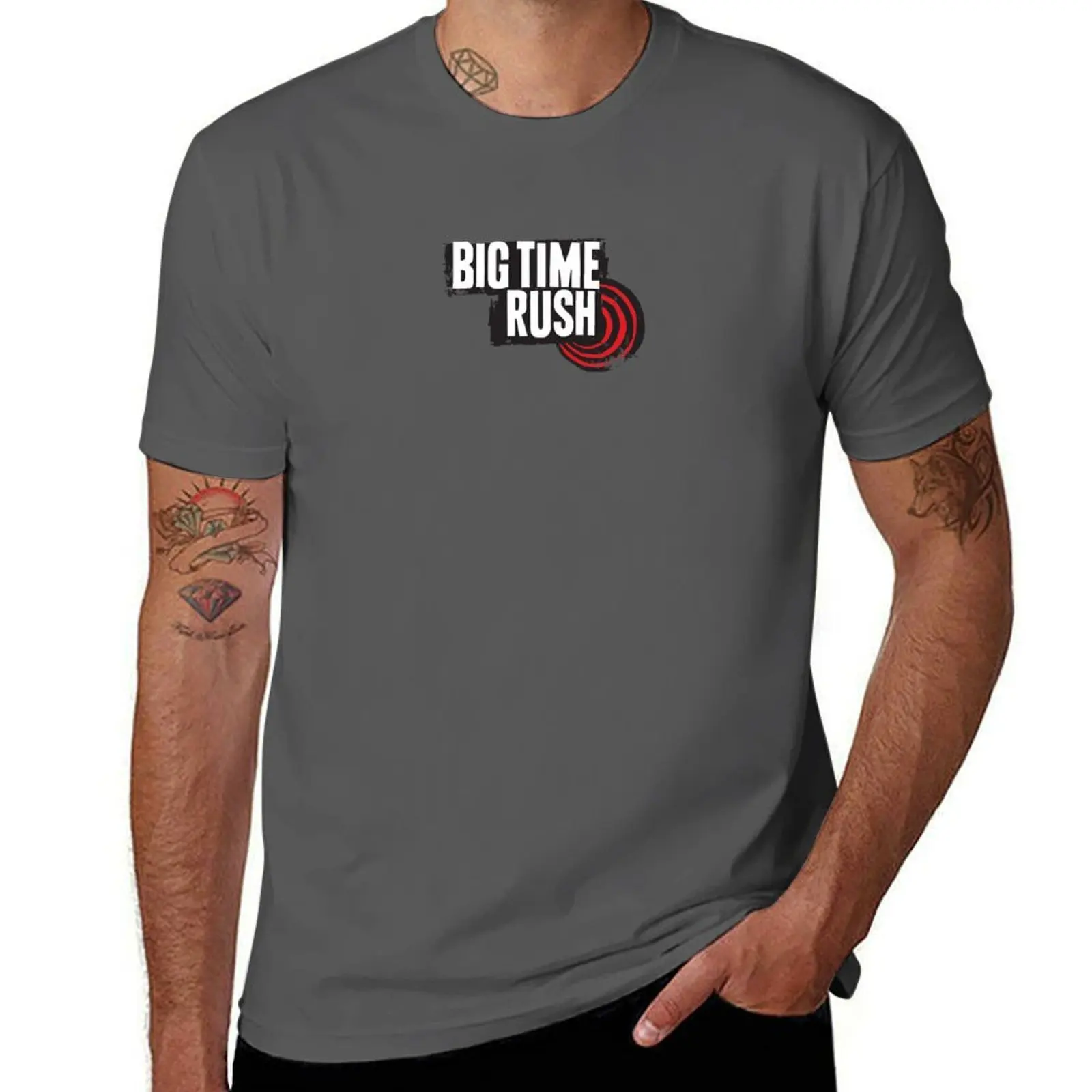 

BIG TIME RUSH LOGO T-Shirt t shirts cotton 100% funny t shirts cotton T-Shirt