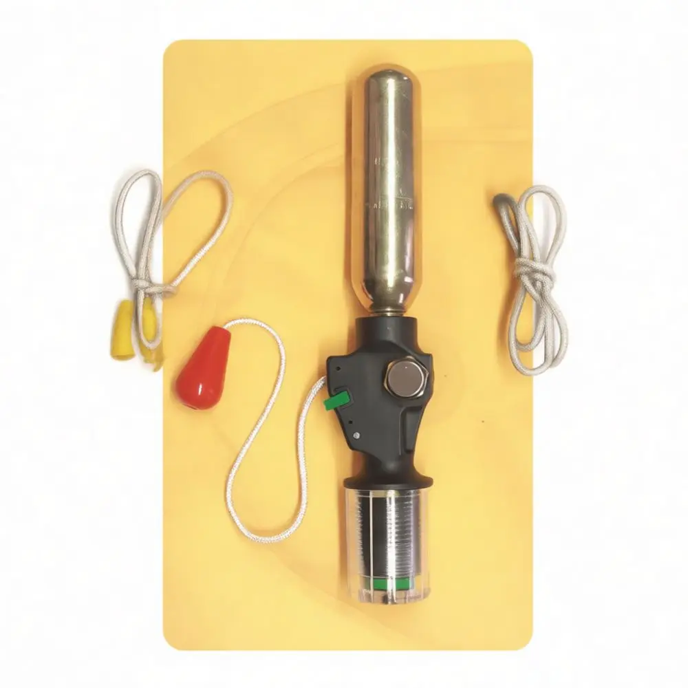 Replacement Gas Cylinder And Water Soluble Tablet Set For Automatic Inflatable Fishing Vest Safety Inflation System