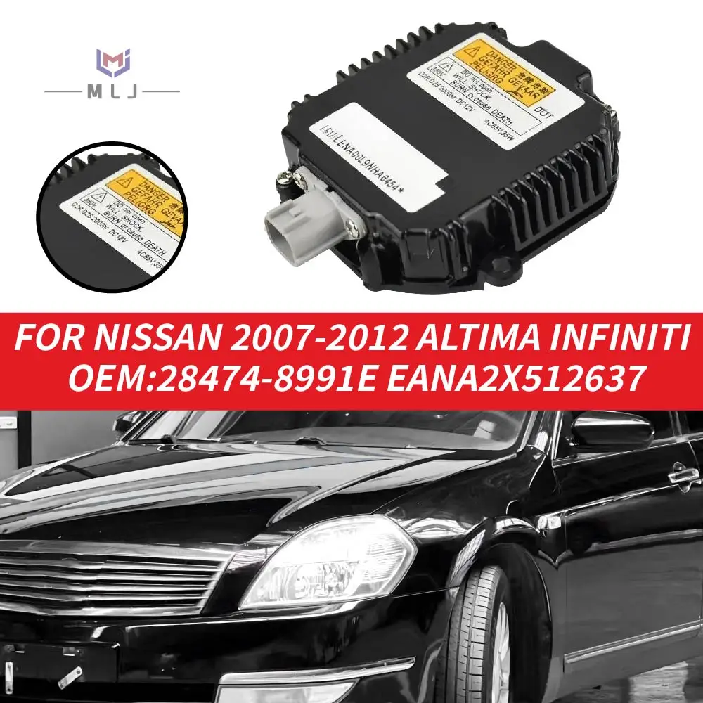 New HID Xenon Headlight Ballast D2R D2S For Nissan  ALTIMA 2007-2012 Infiniti  28474-8991E EANA2X512637 Car Accessories