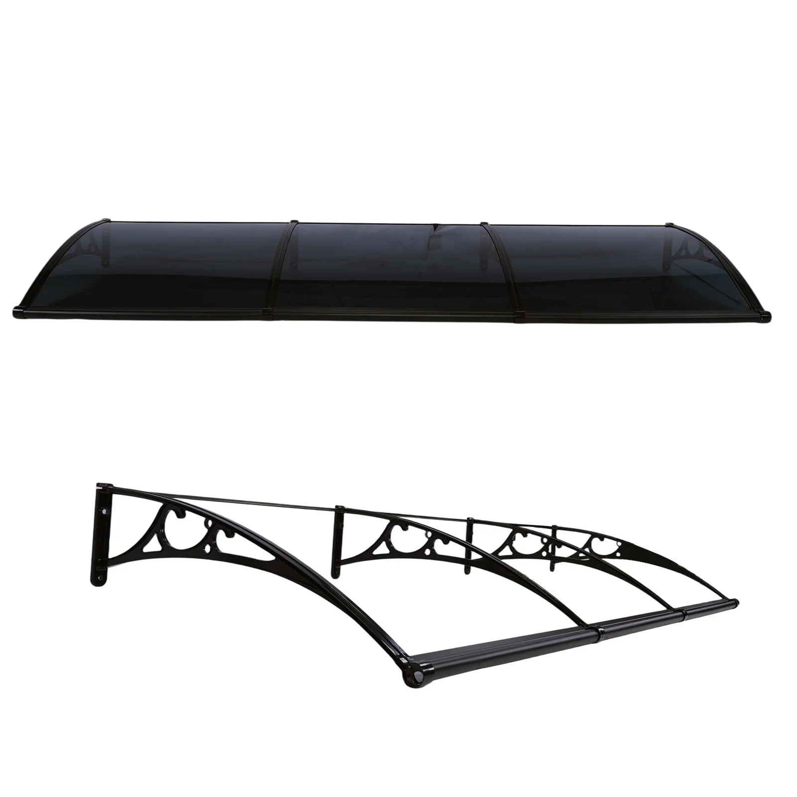 Kanopi Patio Aluminium Kanopi Jendela Pintu Polikarbonat Kanopi Depan Pintu Kanopi untuk Pintu & Jendela