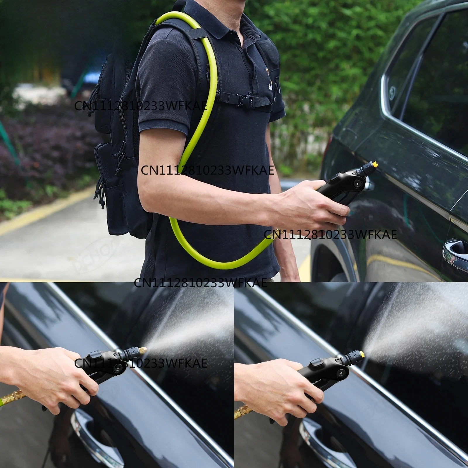 3L Car High Pressure Washing Backpack Machine Tint Buster Sprayer Foam Tint Backpack Sprayer Pump Sprayer Battery Powered