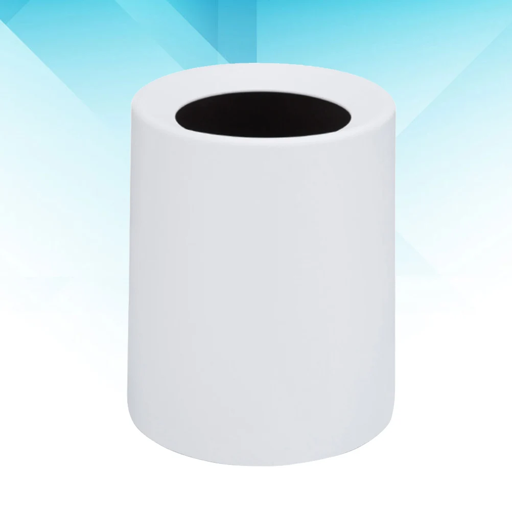 

Plastic Trash Can Waste Bin Garbage Container Kitchen Bedroom Home Office 5L Storage Organizer Desktop