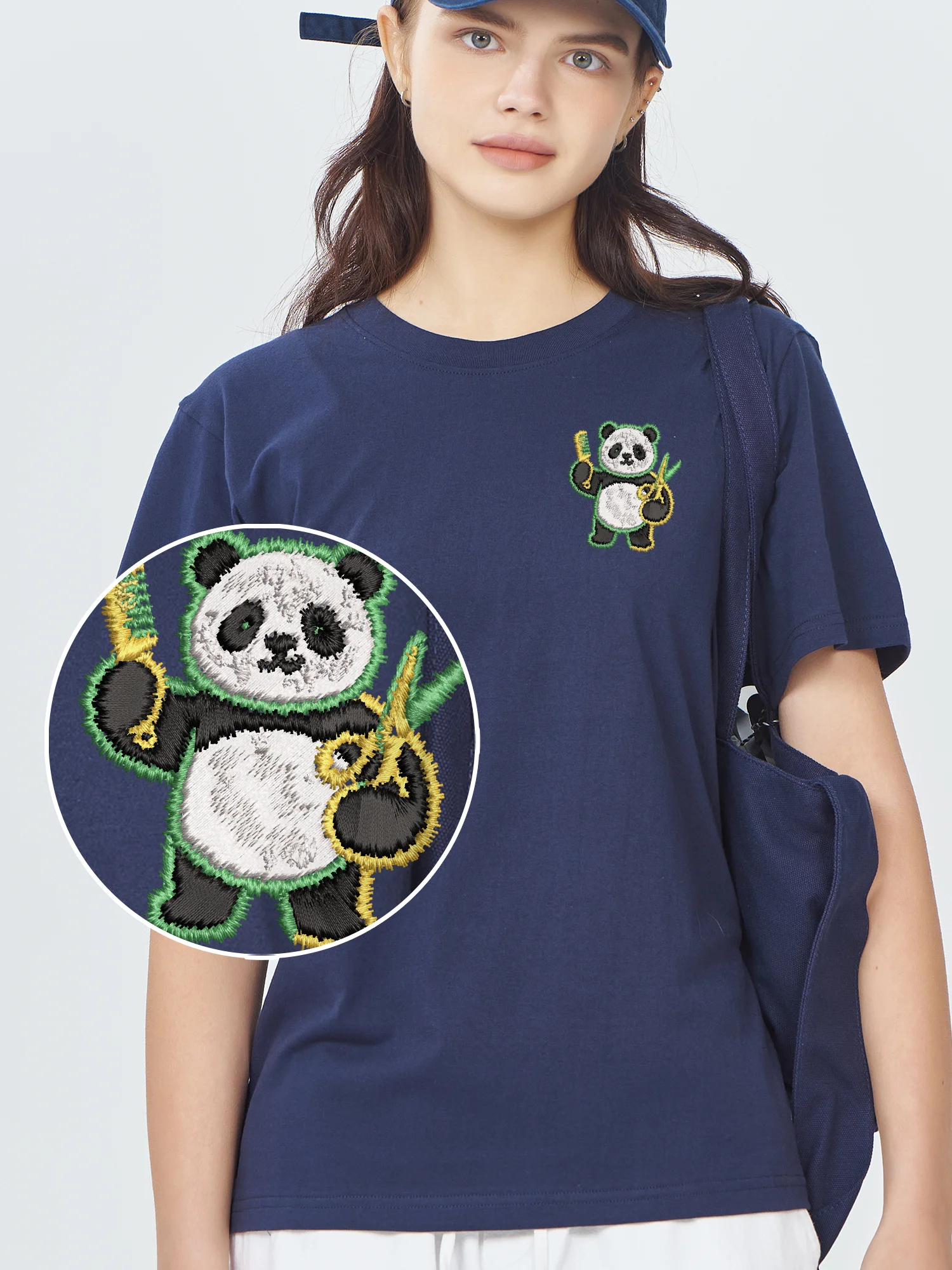 

New Embroidered Tops Bear Barber Luxury Designer T-Shirt Men Women Cotton Oversized Fashion Embroidery T Shirts​