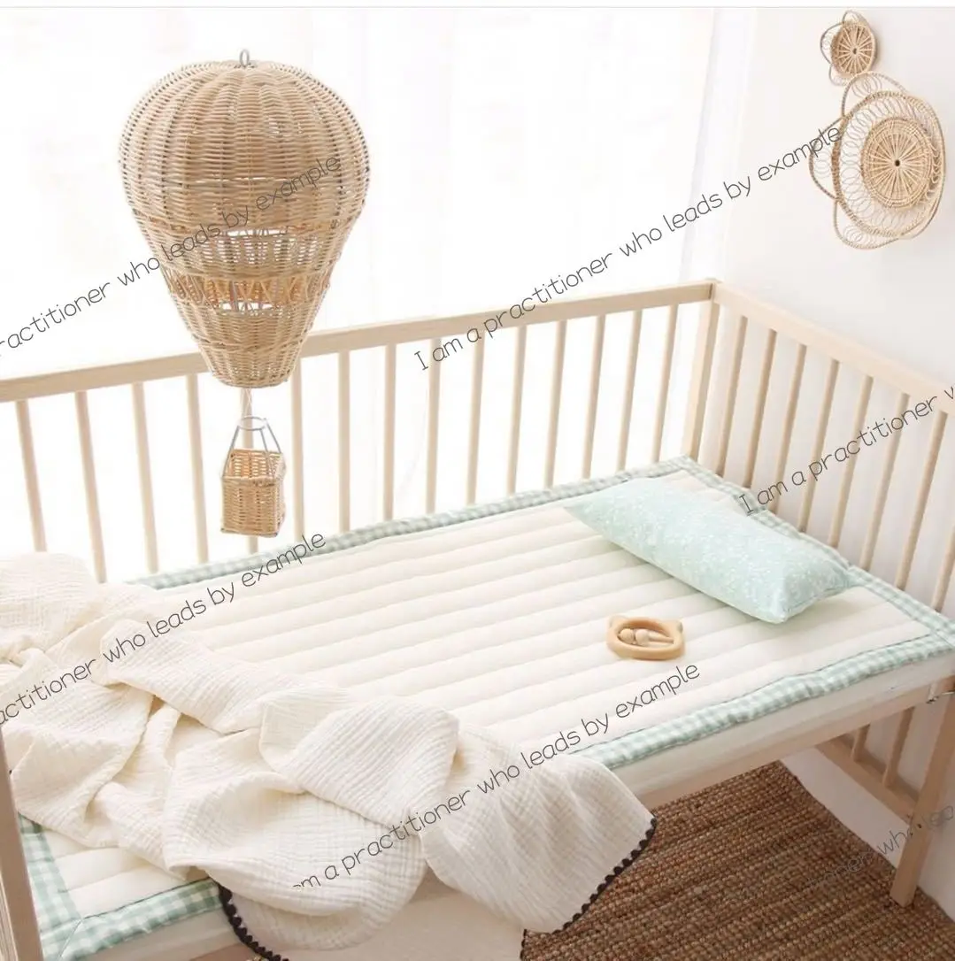 Pure hand-woven rattan hot air balloon children's room, decorative children's photography props home