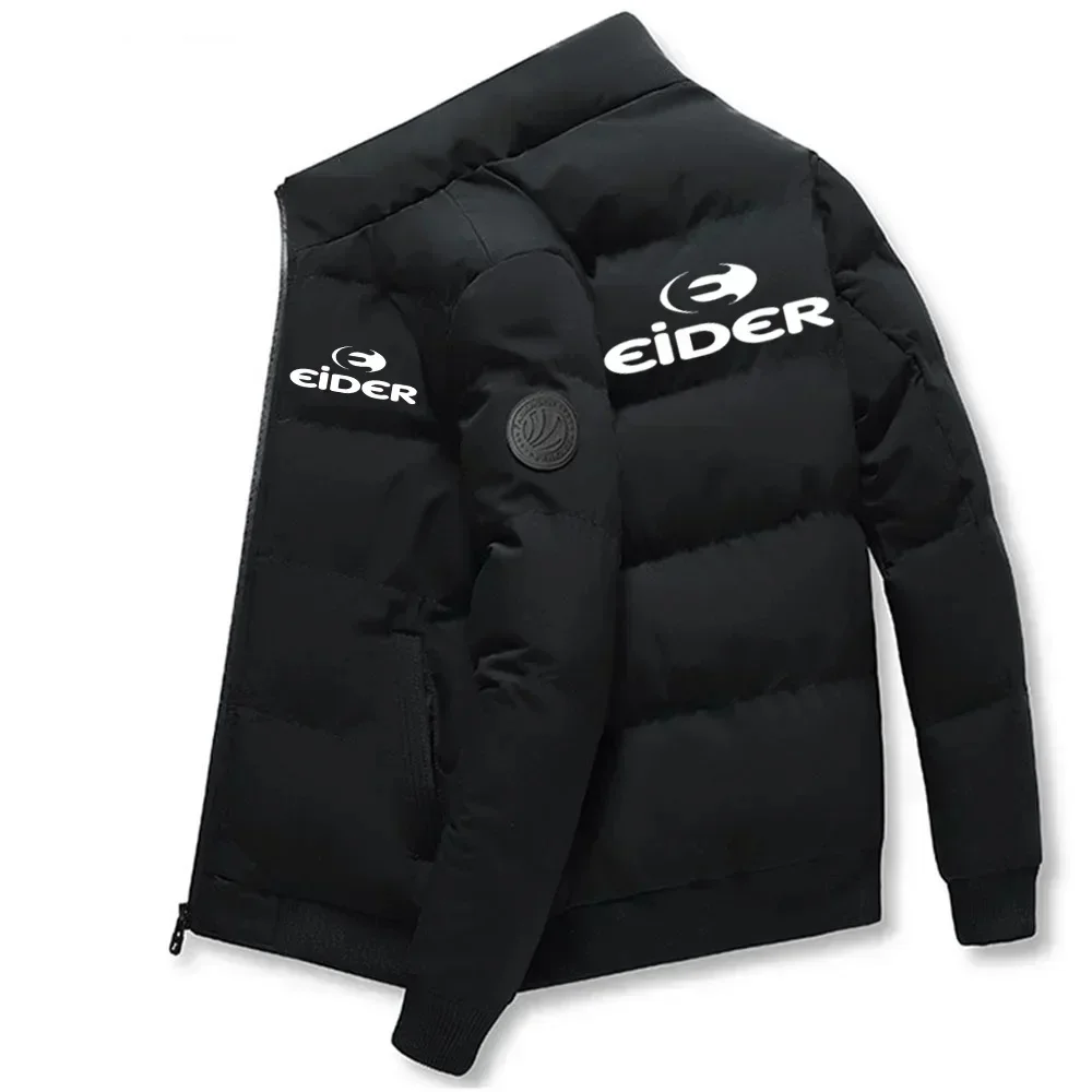 قطع غير رسمية للرجال - سترة واقية من الرياح معطف عيدر سترات رجالية للخريف/الشتاء موضة جديدة سميكة دافئة معطف رأس النمر