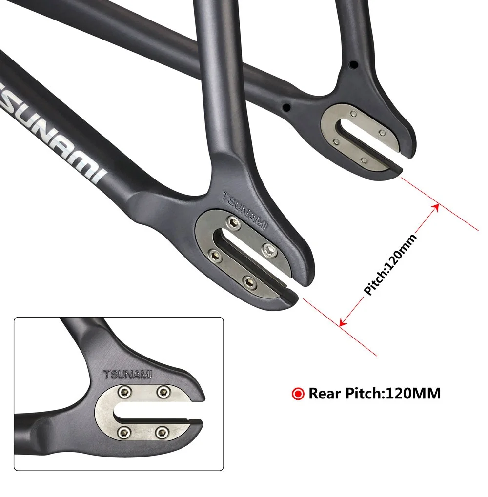 Single-Speed Bicycle Parts Tsunami SNM100, Fixed Gear Bicycle