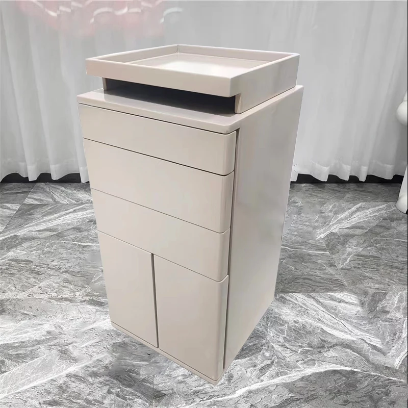 Storage Beauty Salon Trolley Cosmetic Cart Barber Tool Salon Trolley Medical Drawers Carrello Attrezzi Salon Furniture BL50ST