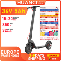 HUANCI X7 E Scooter 350W 5AH Adult  Electric Scooter  Electric Kick Scooters 8.5 inch Foldable Escooter Kick scooter electric