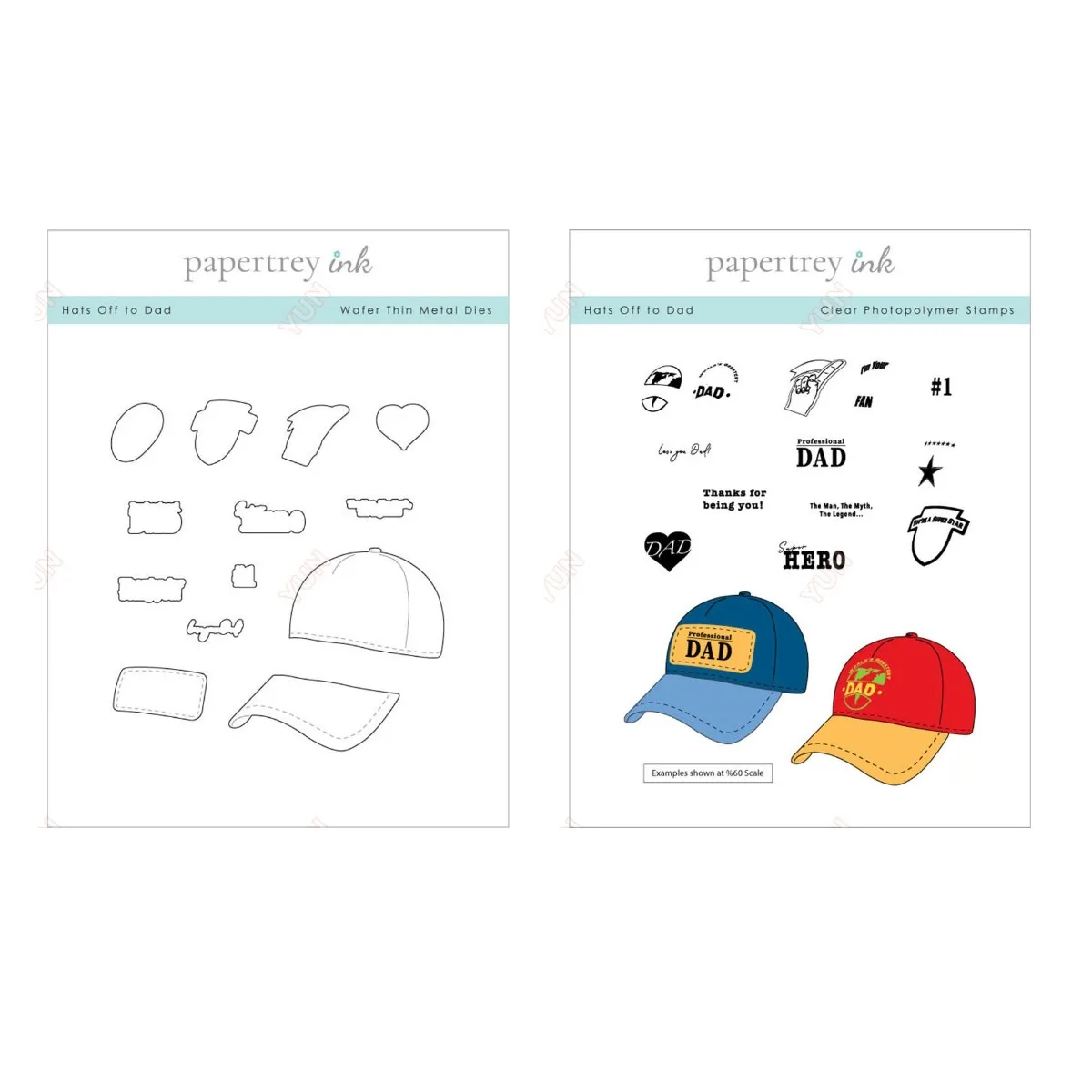 

Hats off to Dad New Arrival Clear Stamps Metal Cutting Dies Sets DIY Making Greeting Card Scrapbooking Handmade Greeting Cards