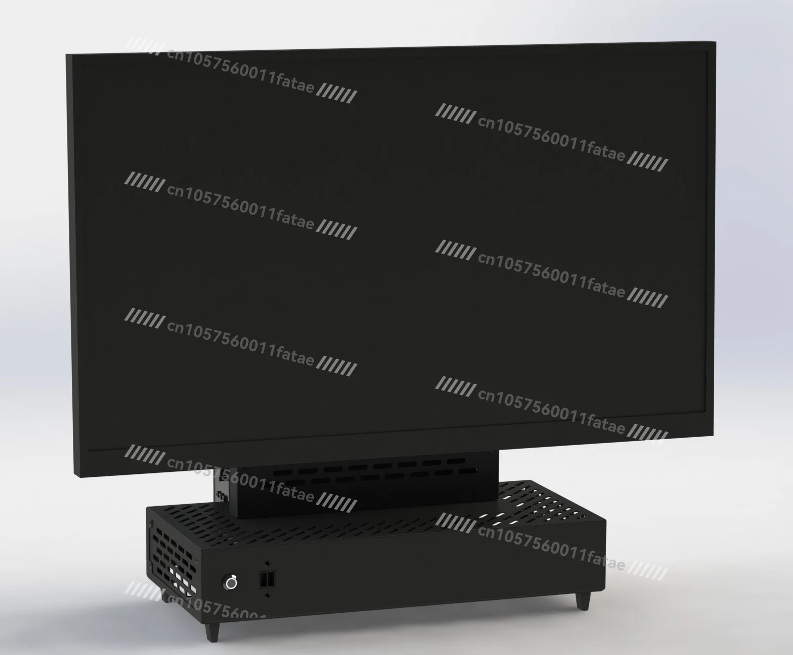 

Chassis Single Display Machine Luminous Grass Display Bracket Chassis Matx Desktop A4 1U Mini Chassis