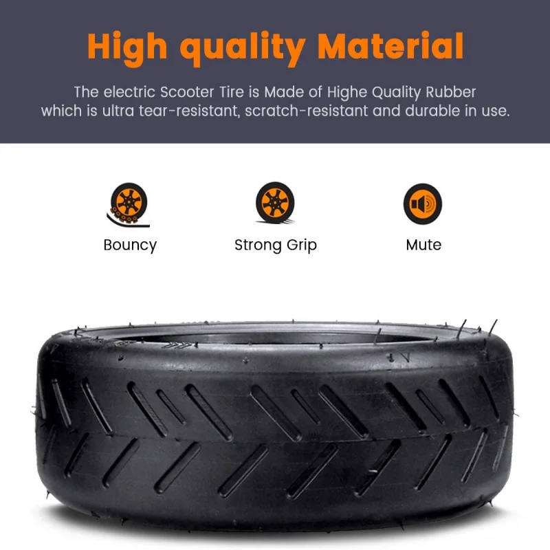 For Xiaomi Electric Scooter M365 Pro Pro2 MI3 Hiboy S2 Pro Rubber Tire 8 1/2x2 Upgraded Thicken Inner Tube 8.5\