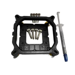 Desktop  CPU Cooler Fan heatsink Bracket Holder Base with screws For LGA1700/1200/1150/1155/1156/1366/2011