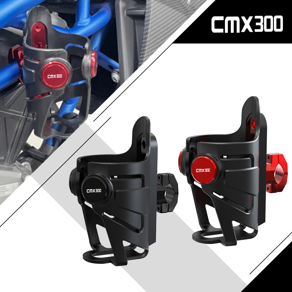 For Honda CMX300 CMX 300 2017 2018 2019 2020 2021 2022 2023 2024 2025 Beverage Water Bottle Cage Drink Cup Holder Stand Mount