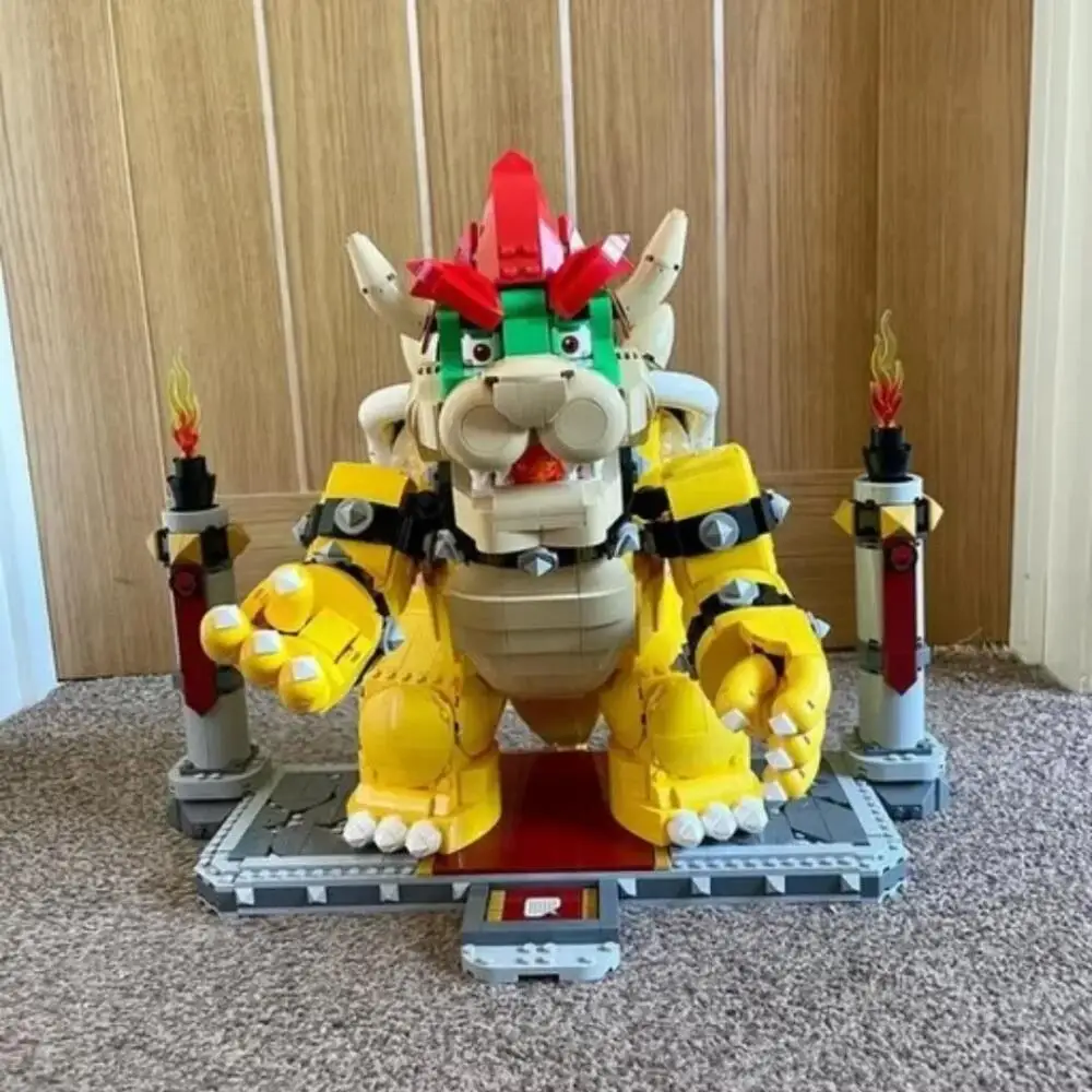 

2807Pcs The Mighty Bowser Super Marioed 71411 Model Building Block Brick for Christmas Gifts