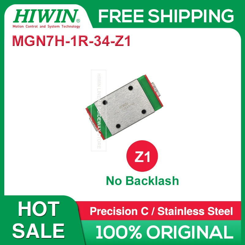 HIWIN MGN7H 34MM MGN7H-1R-34-Z1 MGN7H Z1 HIWIN