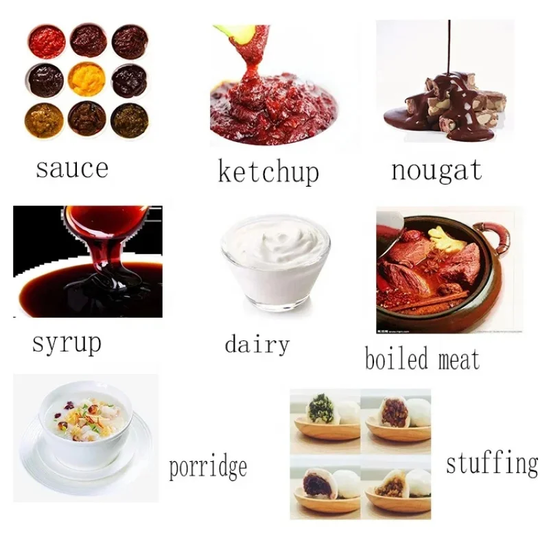 (Envío marítimo) Mezcladora industrial de alimentos con agitador para hacer pasta de frijoles, nueces, jengibre, ajo, curry, mermelada y salsa, tipo planetaria