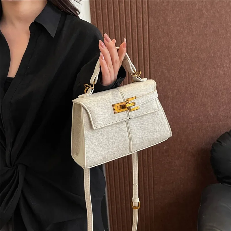 

Unique Leather Minimalist Diaper Bag Fashionable Crossbody Bag For Women Stylish Commuter Tote Vintage Inspired