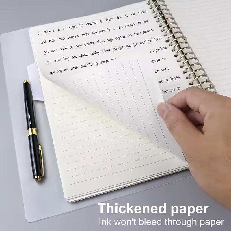 A4/B5/A5 Loose Leaf Refill Binder Notebook Blank/Line/Grid/Cornell Replacable Metal Ring Office&School Supplies Stationery - Image 5