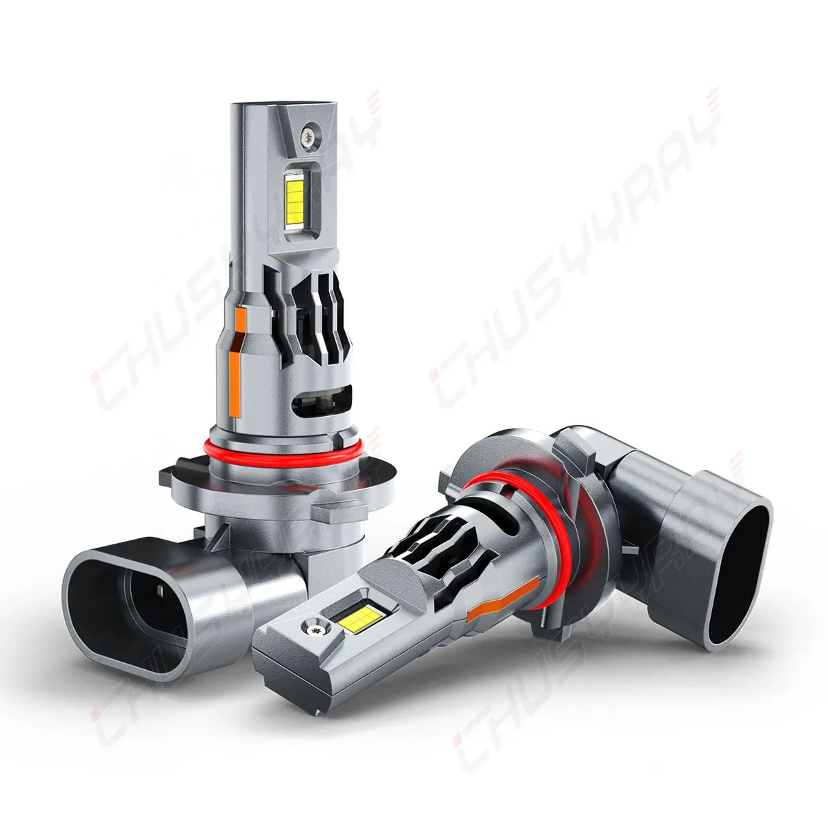

XWQHJW Car lights LED Headlight 9005+H7 High/Low Beam+H11Fog Light Bulbs White 6500K Bulbs Kit Car accsesories