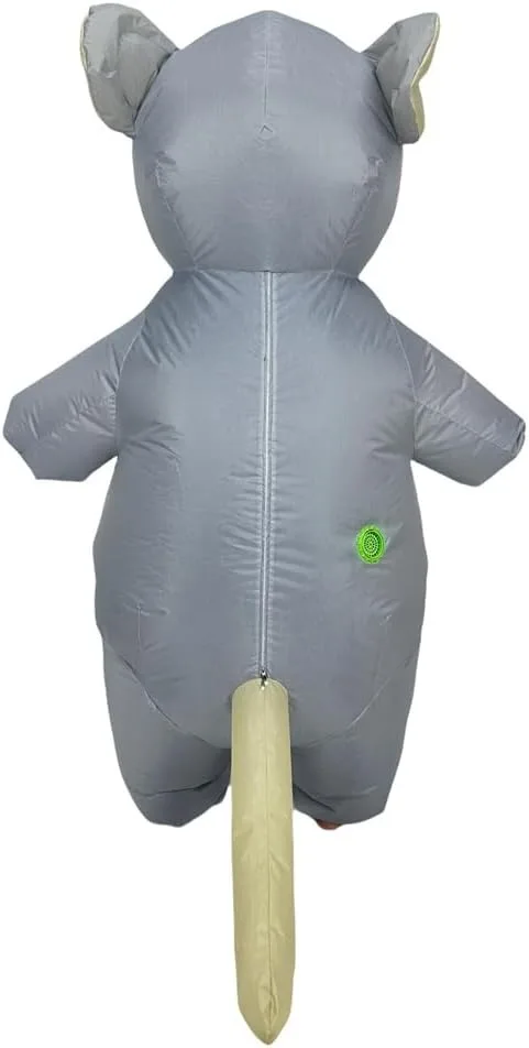 Inflatable Mouse Costume for Adult Blow up Mouse Costume Funny Halloween Party Cosplay Costume Suit view 6