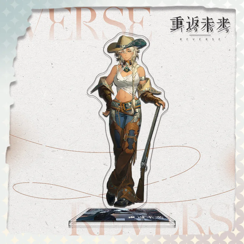 15CM Reverse:1999 Game Stand Acrylic Cartoon Figures Sonetto Regulus Schneider Desk Display Cosplay Decoration Gifts
