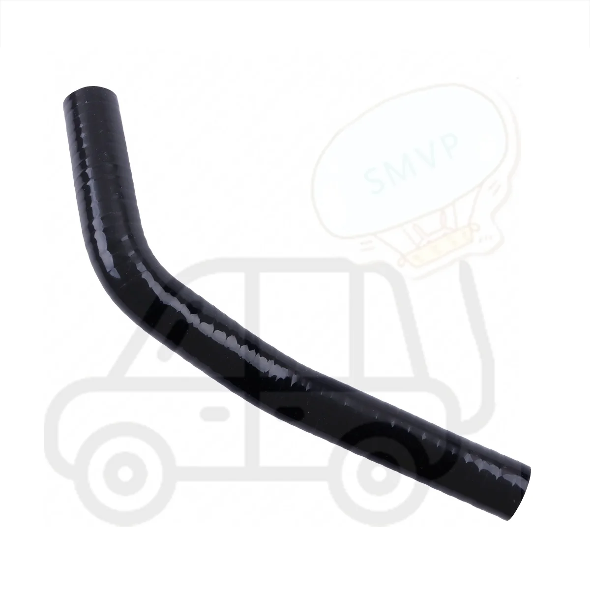 2PCS 3PLY Silicone Radiator Hose Kit Piping For Hybrid Racing Silicone Oil Cooler Hose for K Swap / Acura RSX & Type S New Black