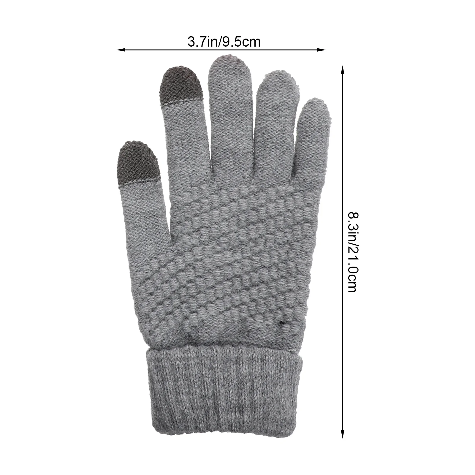 2Pairs لمس الشتاء الدافئة قفازات النساء يندبروف الحرارية الرياضة في الهواء الطلق ركوب التزلج المشي لمسافات طويلة التخييم قفازات #5