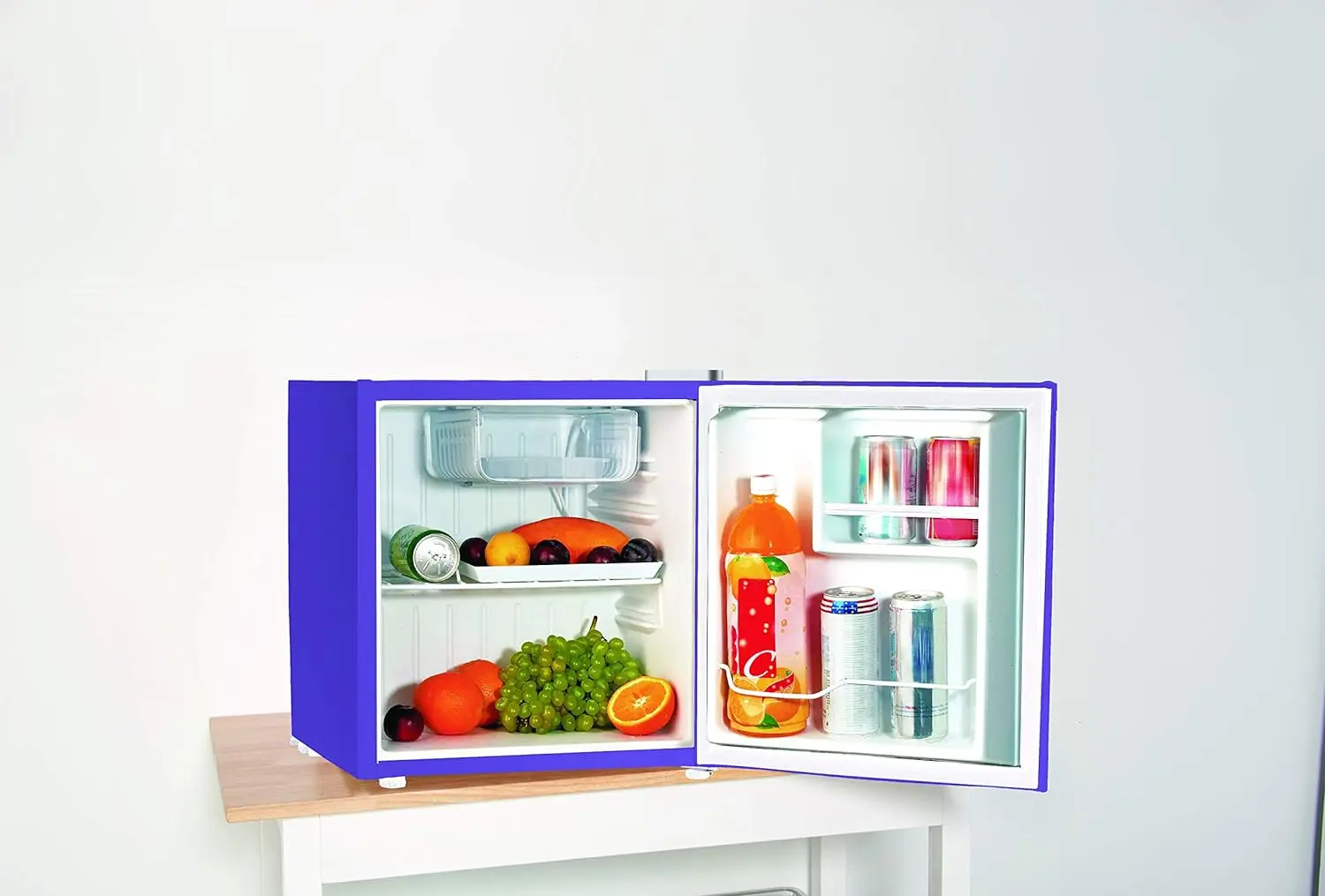 EFR115-PURPLE 1.6 Cu Ft Compact Fridge for Office, Dorm Room, Mancave or RV, Purple