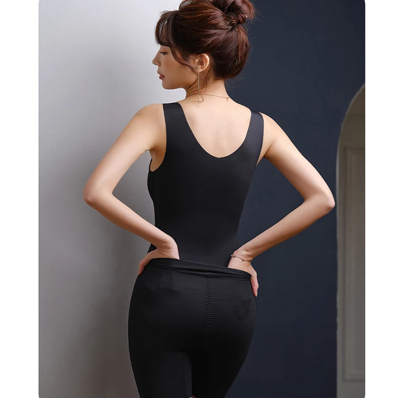 Prayger New Open Butt Bodysuits Padded Bra Corset Lace Sexy Slimming Shapers