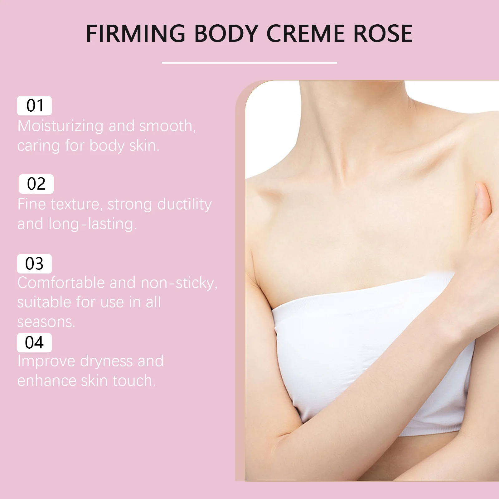 

Body Nourishing Cream Deep Hydrate Relieve Dryness Improve Elasticity Firm Skin Wh-itening Reduce Fine Line Body Soothing Cream