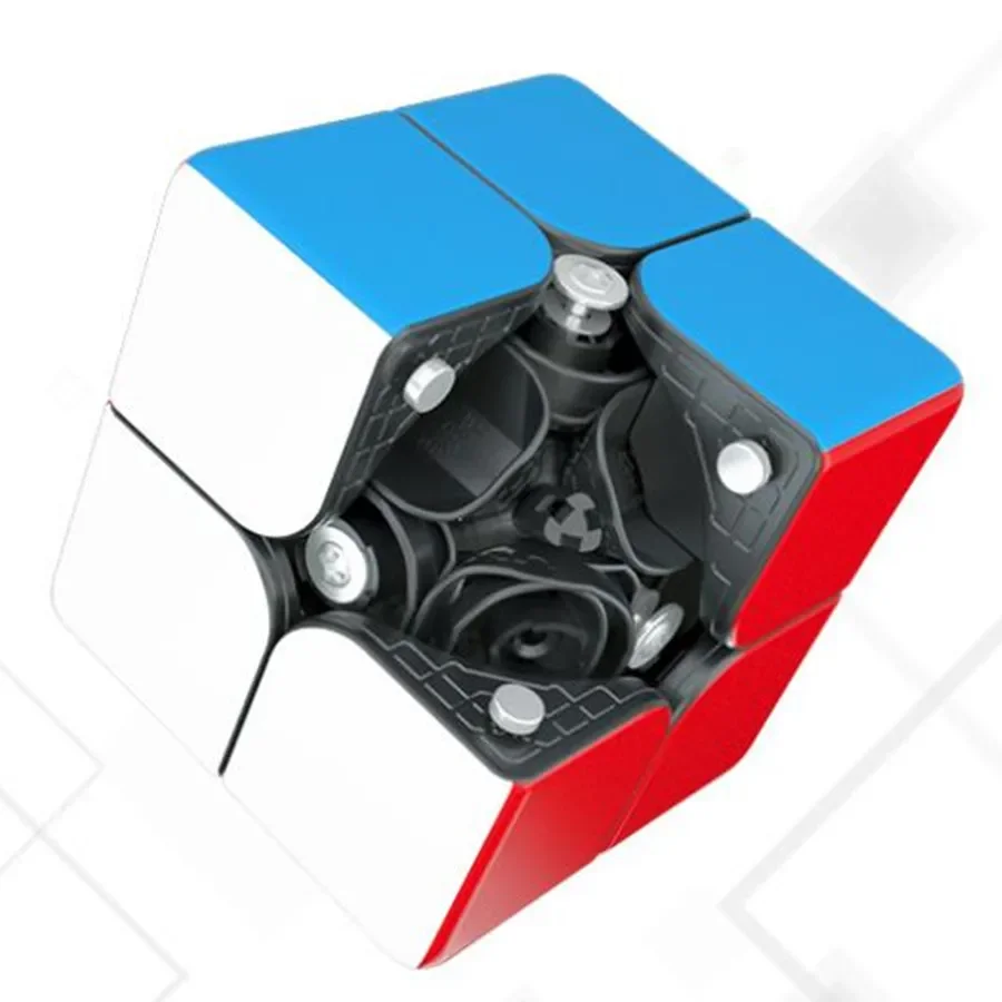 Yuxin Little Magic 2x2 3x3 v2 M Magic Magnetic Cubing Speed Professional Cubo Magico Puzzle Toys For Children Kids Gift