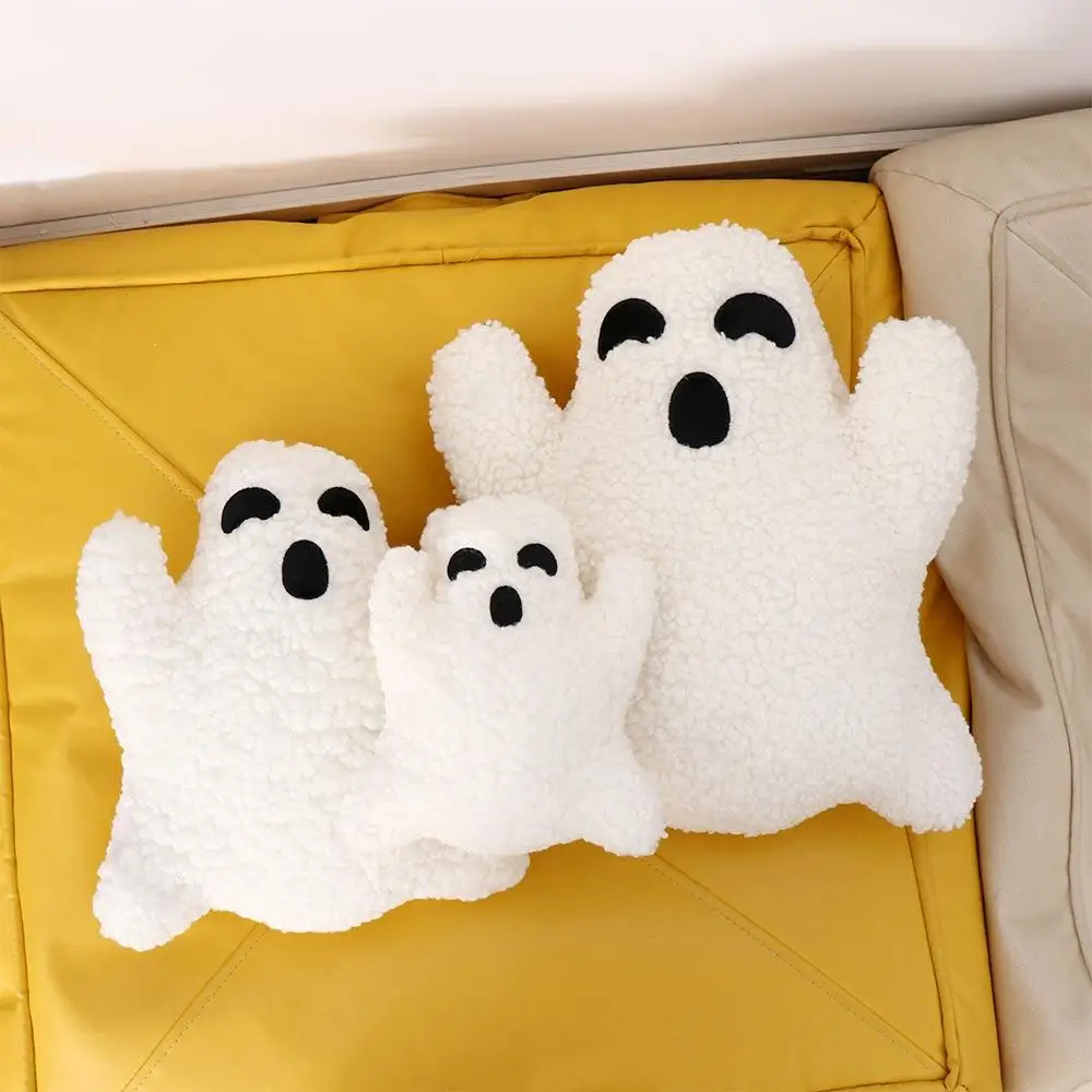 Kussen rekwisieten Halloween Halloween Ghost Sierkussen Knuffel Ghost Halloween Elf Ghost Knuffel PP katoen Grappig kindercadeau