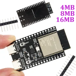 ESP32-C6 ESP32 WiFi+Bluetooth Internet Of Things Dual Type-C Development Board ESP 32 Core Board ESP32-C6-DevKit C