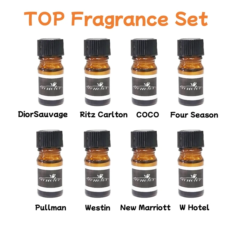 Scenolor Hotel Essential Oil Sample 5ml Aroma Fragrance Aroma Oil Scent Diffuser Essential Oils Oasis Hotels Home Air Freshener