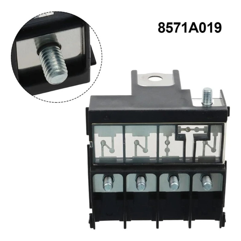 

Блок предохранителей аккумулятора в жгуте проводов с плавкой перемычкой 8571A019 Замена предохранителей аккумулятора автомобиля