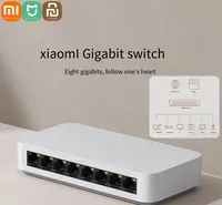 Xiaomi Mi 8 Ports RJ45 Gigabit Ethernet Switch 1000Mbps Mini Network Switches VLAN Ethernet Splitter Lan Mijia Router Hub Switch