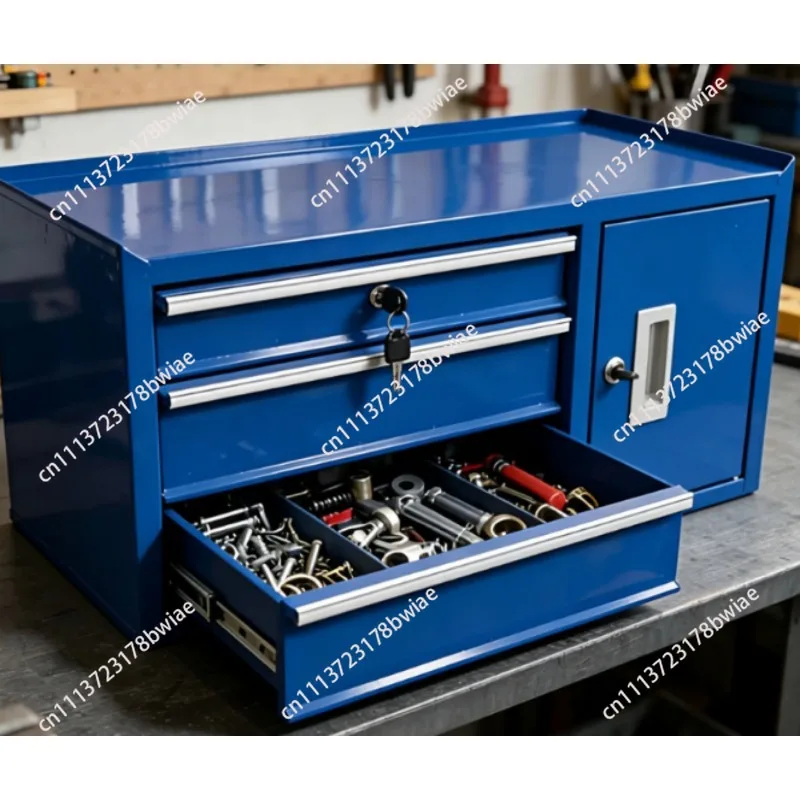 Multi-purpose Iron Desktop Tool Cabinet Metal Storage Box For Workshop Office Assembly Line Use