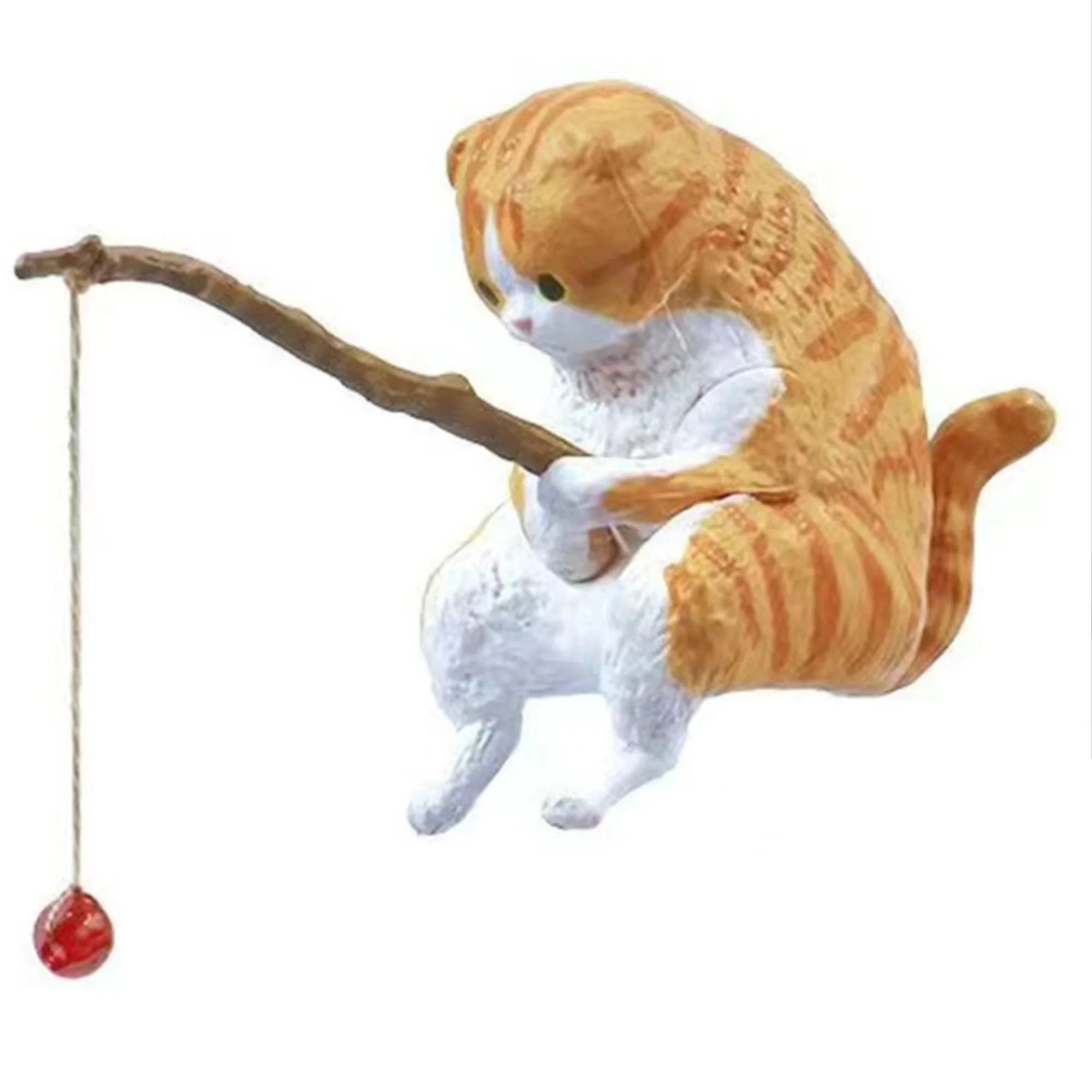 Fishing Cat Car Decoration description 13