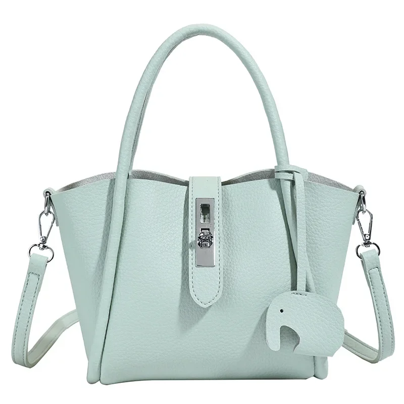 2025 인기 여성 핸드백 - 트렌디한 니치 버킷백, 패셔너블한 외국 스타일, 다용도 숄더 메신저백 무료 배송