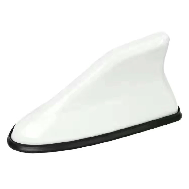 Universele Carbon Fiber Look Autodak Top Mount Haaienvin Antenne Antenne Toppers Autoradio AM FM Antenne Signaalversterker Antenne