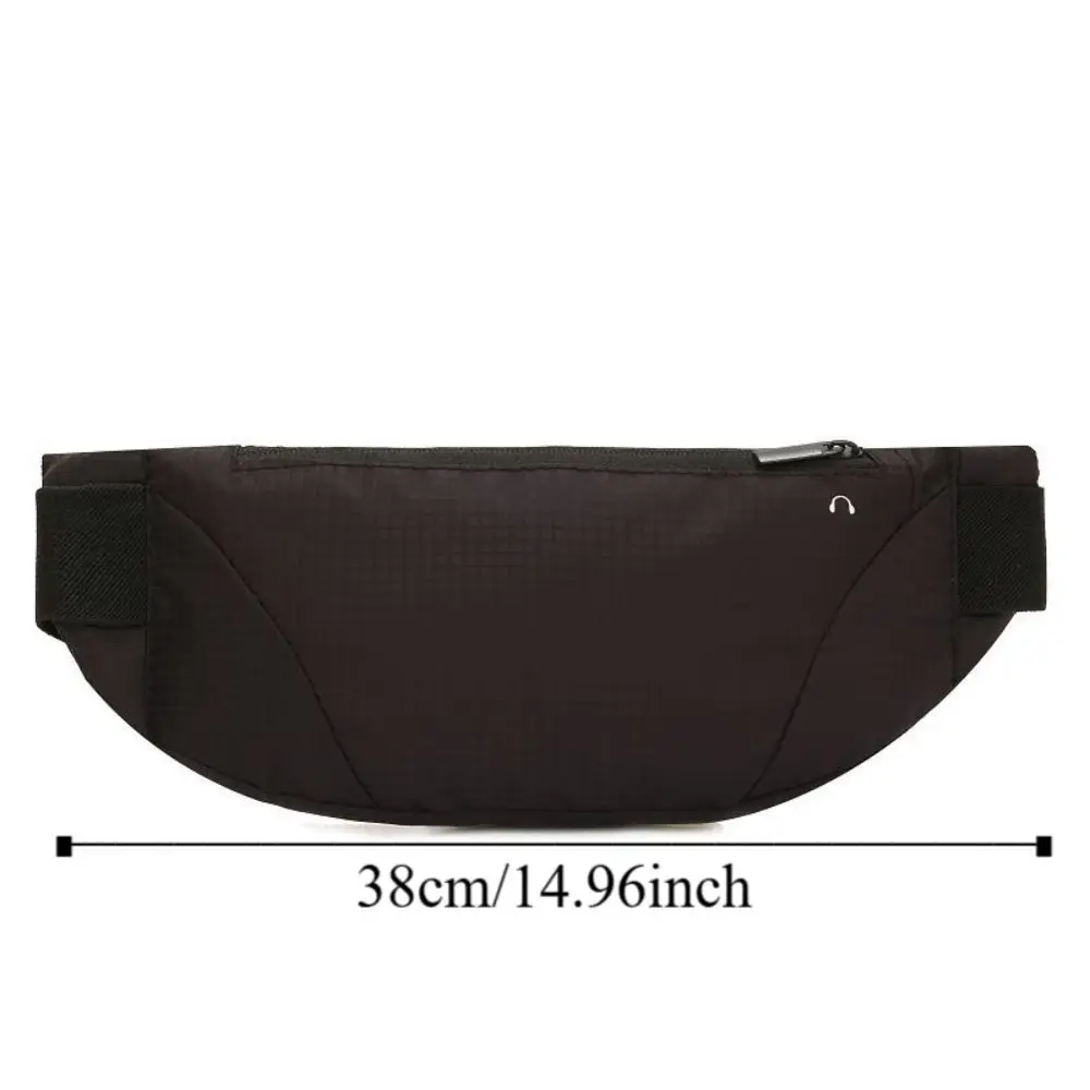 Fashion Three-section Running Waist Bags Breathable Waterproof Marathon Running Bag Lightweight Belt Bag Sports Phone Bag Sports