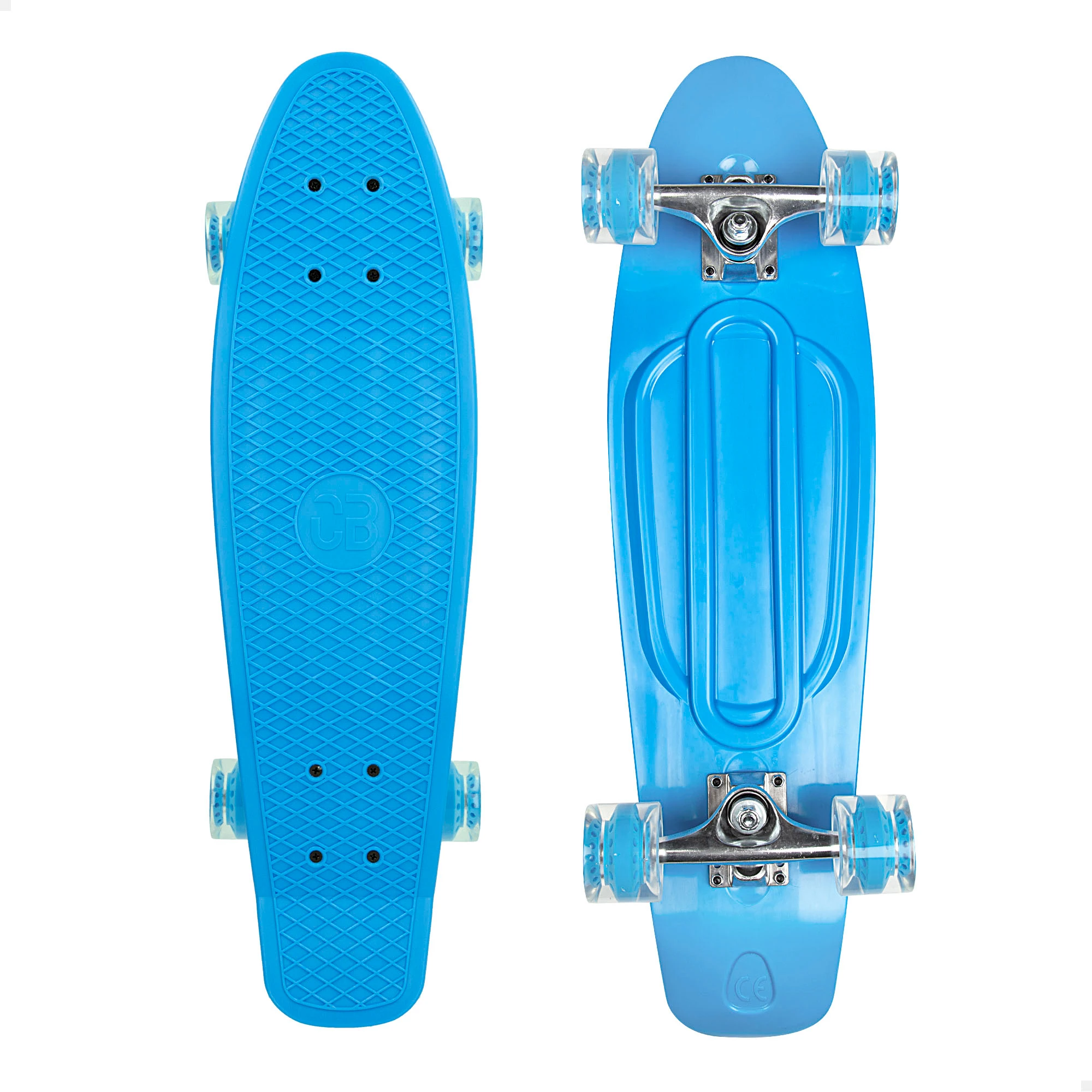 CB Riders 4 wheels blue color skateboard for girl and boy 71x20 cm skateboard kids outdoor sports skating toys for beginners